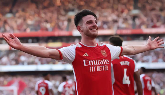 英超第10轮：阿森纳客场奏凯，赖斯荣膺队内最佳