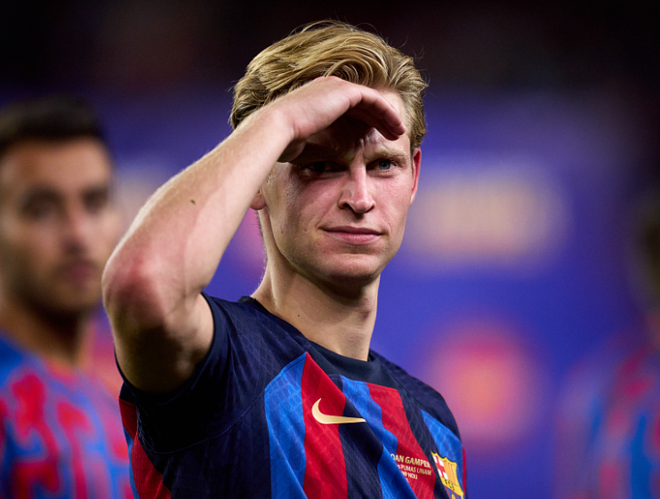 <a href='https://www.www.o69iay0p.laijianshen.com/news/tag/284.html' style='color: blue;'>西甲</a>第12轮巴萨客胜塞尔塔，德容红牌离场后社交媒体表态